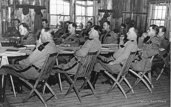 1938 Troopers attend training at Camp Keyes-Augusta ME