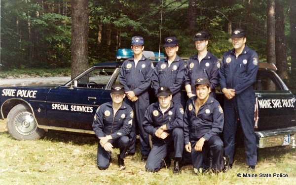 1977 Maine State Police Dive Team